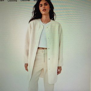 Wilfred Free Sherpa Long Liner Jacket